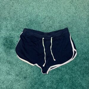 Women's Black Drawstring Shorts